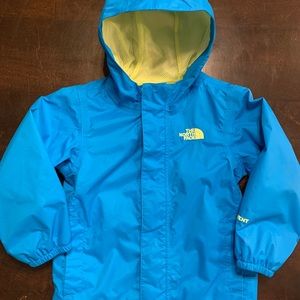 North face rain coat jacket sz 2 toddler